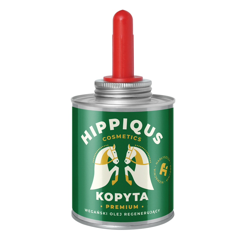 olej do kopyt, kopyta, smarowanie kopyt, hippiqus kopyta premium